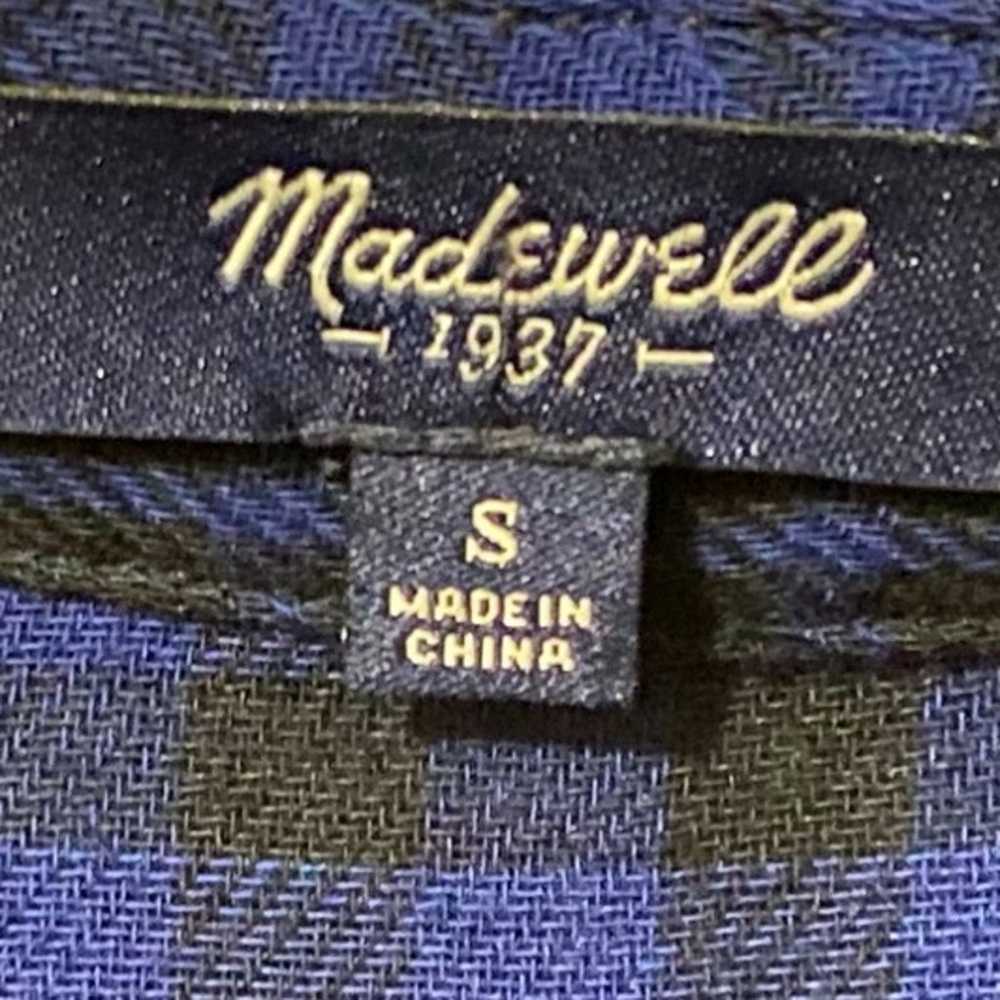 MADEWELL Jane Latitude Shirtdress Buffalo Check S… - image 9