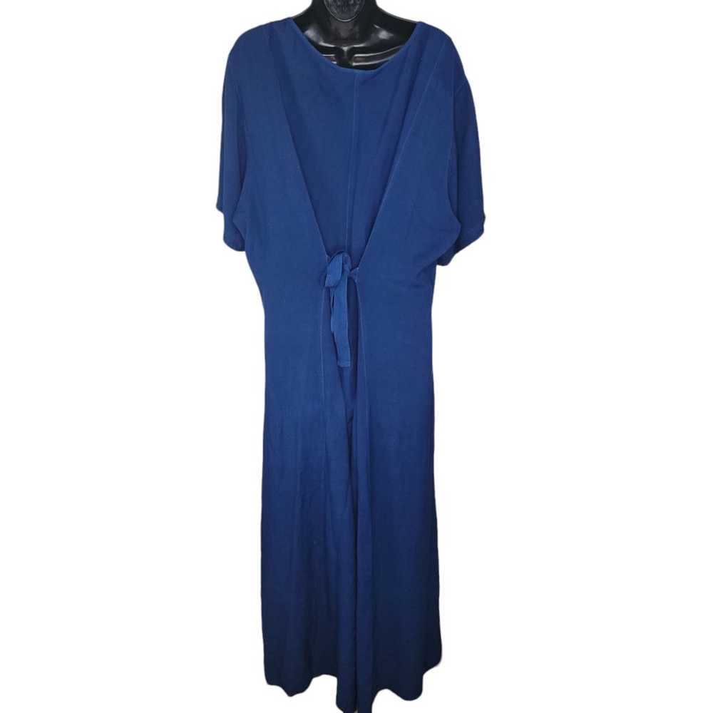 Holy Clothing blue bohemian Maxi dress size 2x - image 2