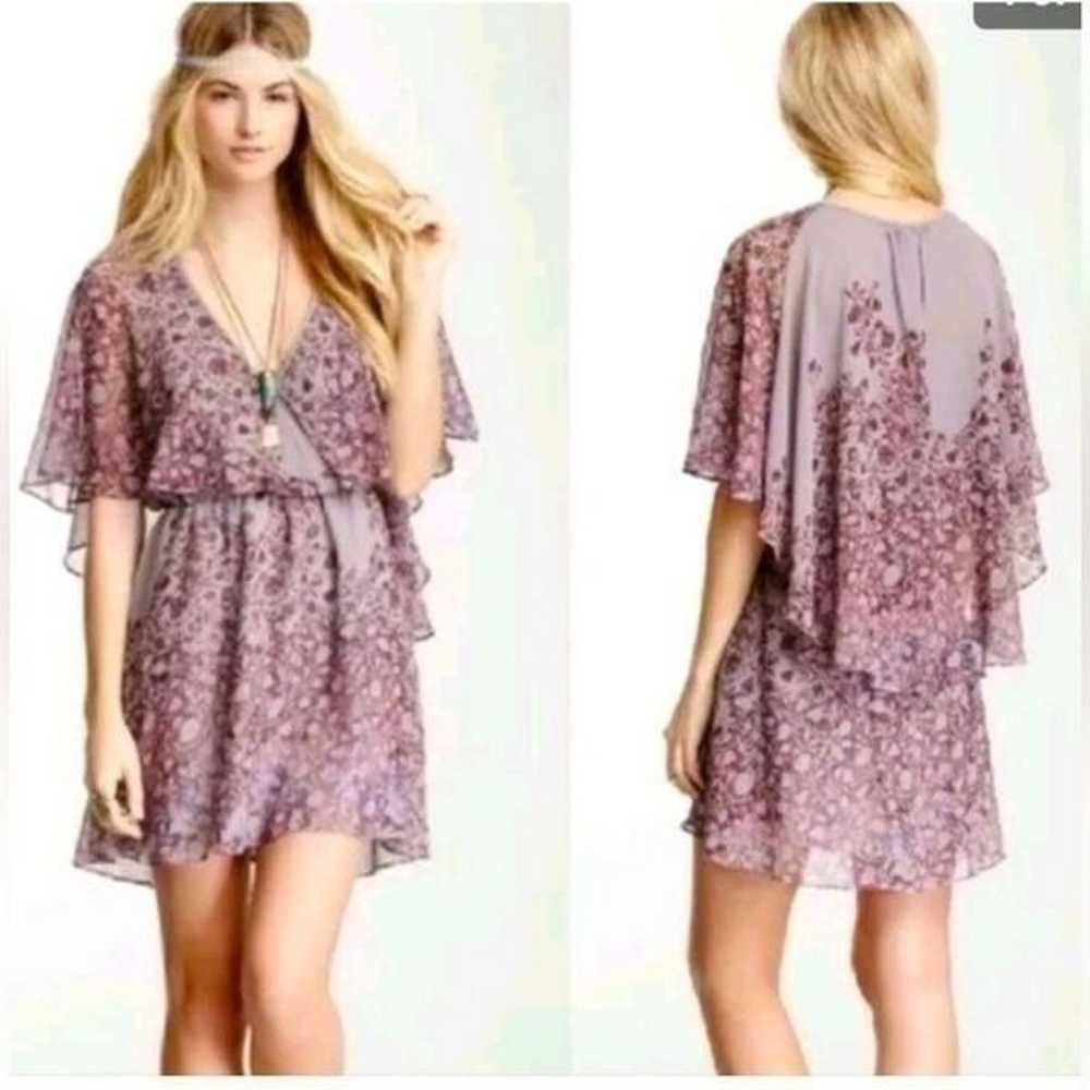 Free People Dress Womens Medium Sparks fly cape M… - image 1