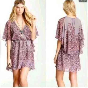 Free People Dress Womens Medium Sparks fly cape M… - image 1