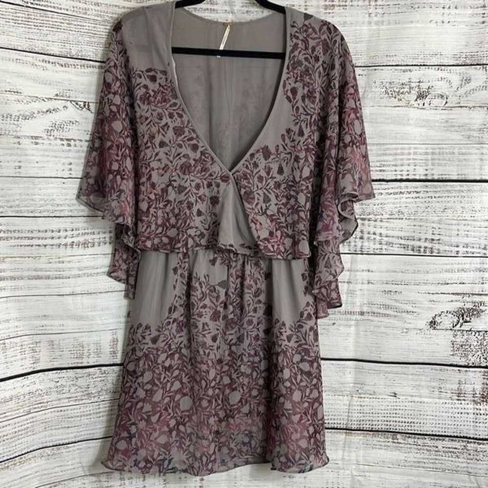 Free People Dress Womens Medium Sparks fly cape M… - image 3