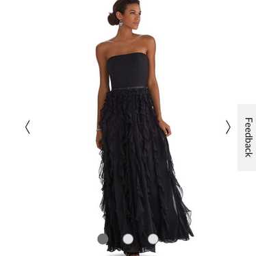 White House Black Market Tiered Waterfall Gown - image 1