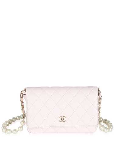 CHANEL Pre-Owned 2021-2023 Pearl wallet-on-chain -