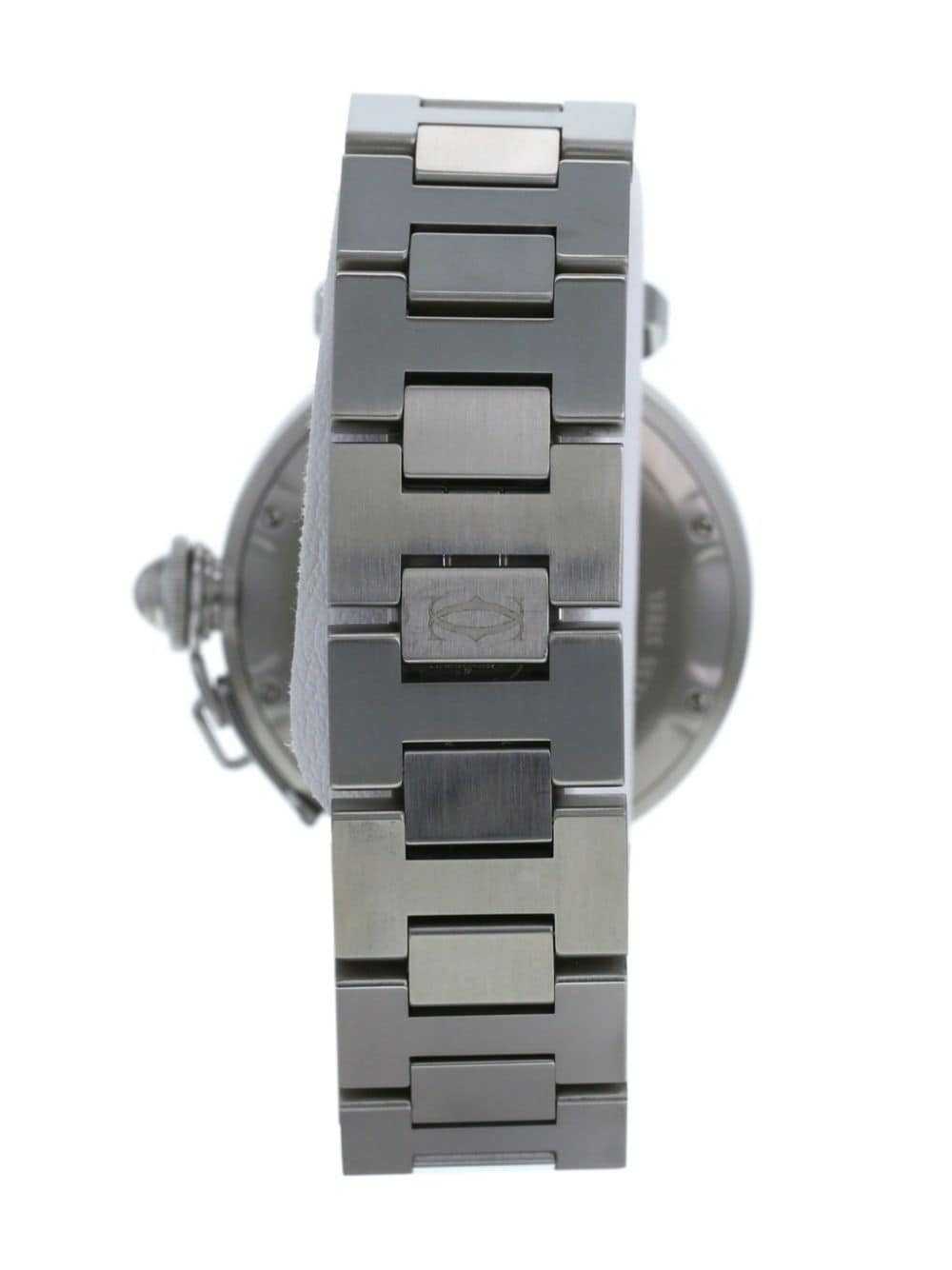 Cartier 1990 pre-owned Pasha 35mm - Black - image 4