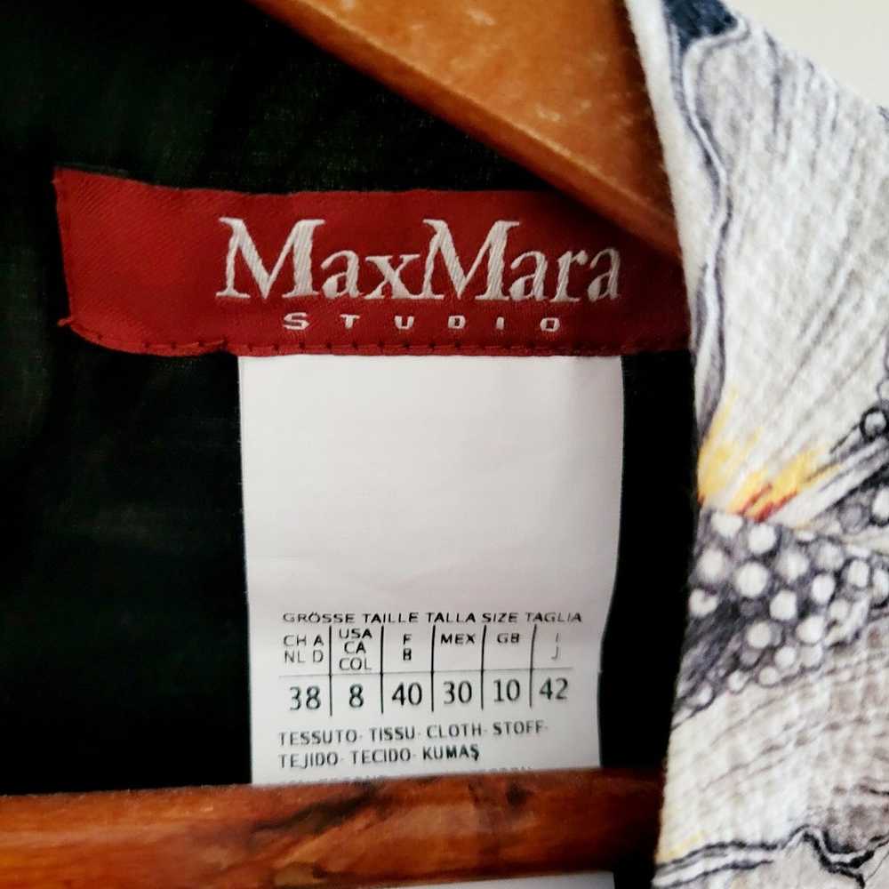 MAX MARA Studio $400 Floral fit and flare Dress i… - image 4