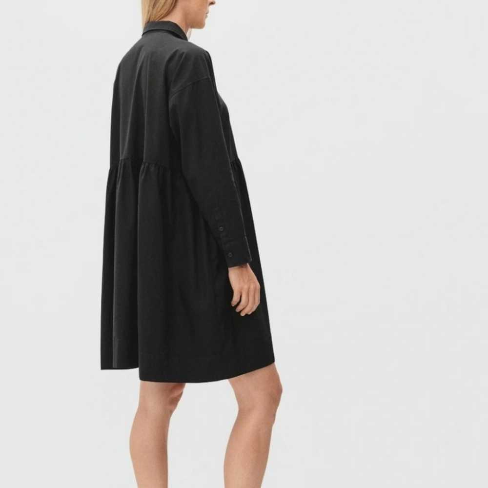 NEW Everlane Black The Field Long Sleeve Button S… - image 2