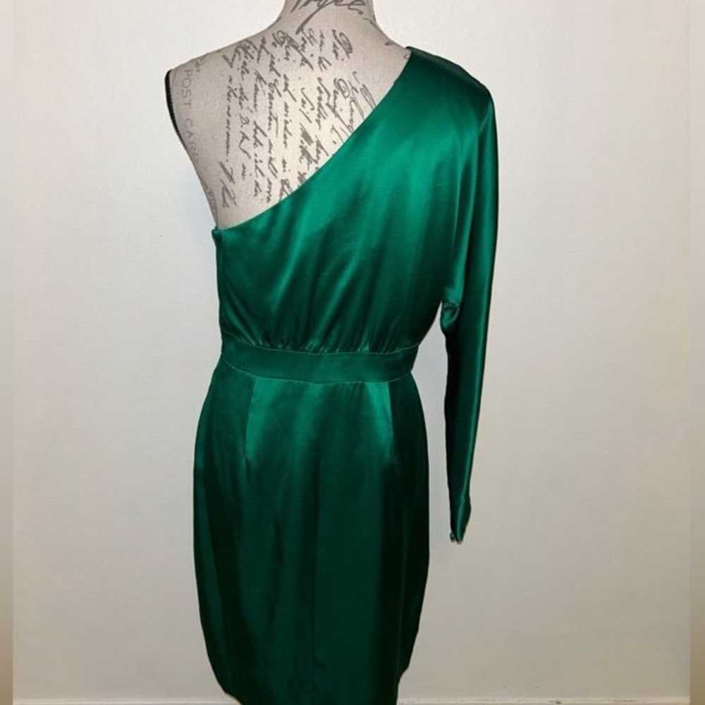 Trina Turk Silk Emerald Green Dress - image 8
