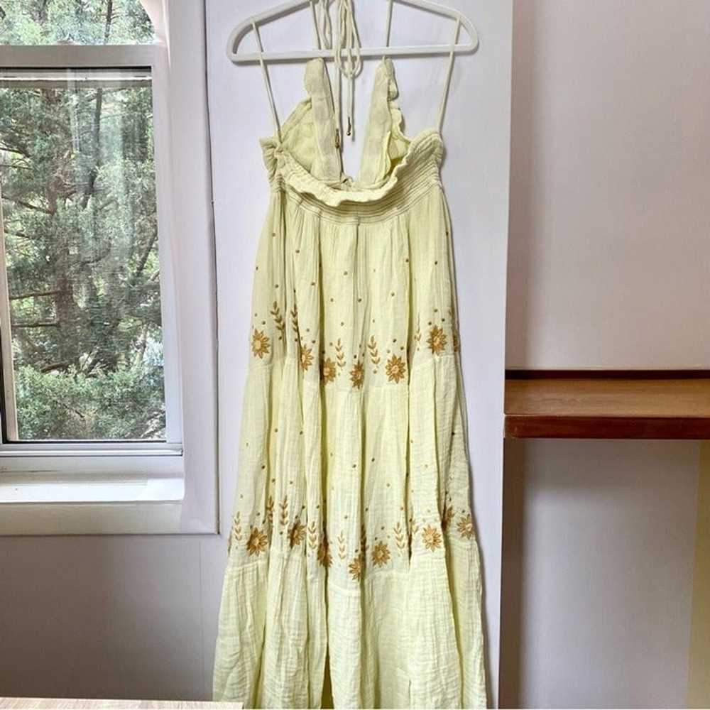 New Free People Real Love Embroidered Dress Maxi … - image 10