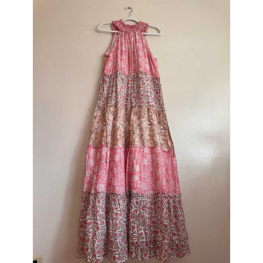 SAYLOR pink tiered midi Women's Aaryn  Dress size… - image 11