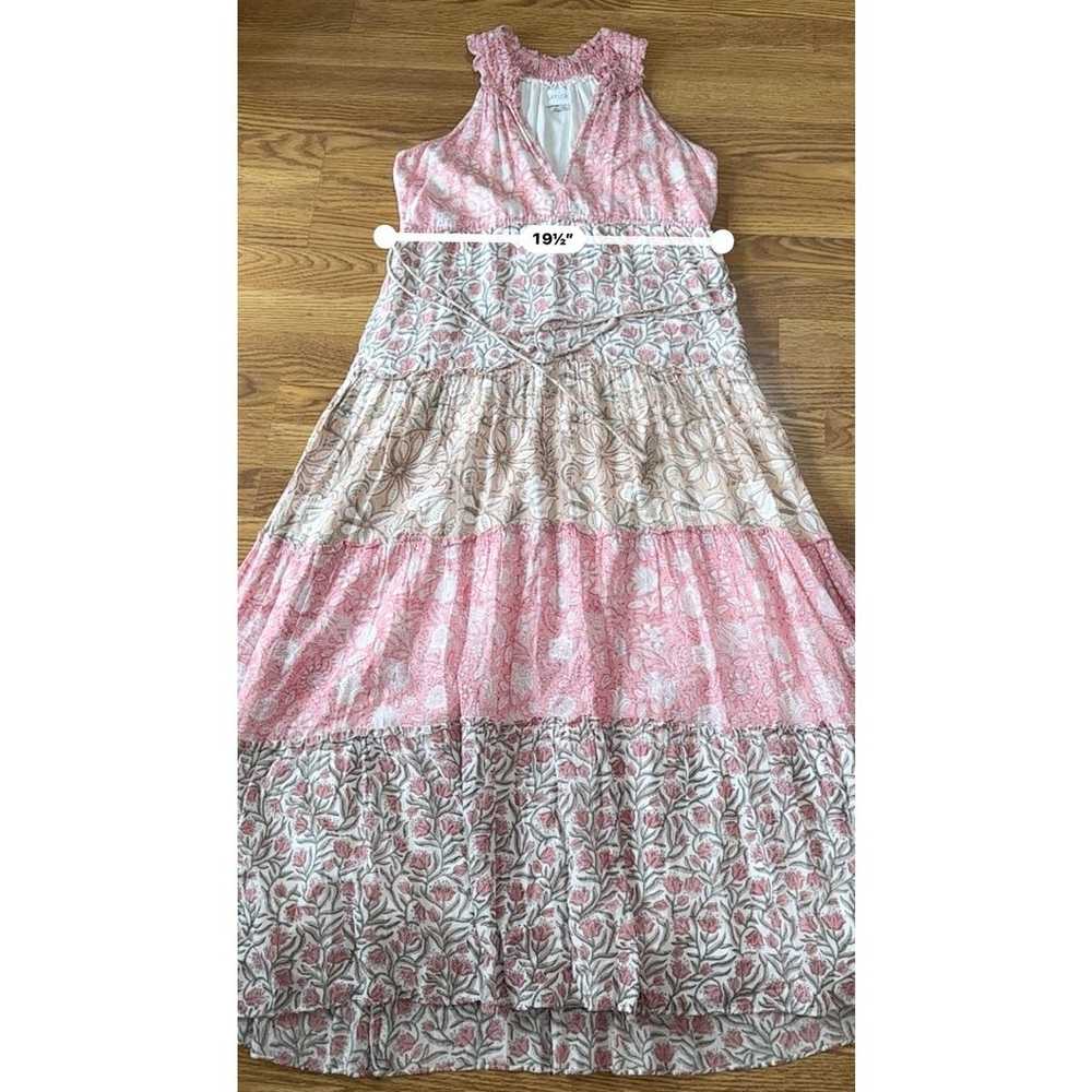 SAYLOR pink tiered midi Women's Aaryn  Dress size… - image 6