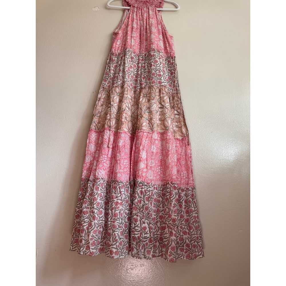 SAYLOR pink tiered midi Women's Aaryn  Dress size… - image 9