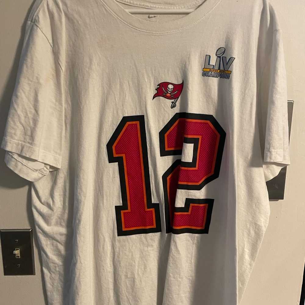 Tom Brady TB Buccaneers Super Bowl LIV T Shirt - image 1