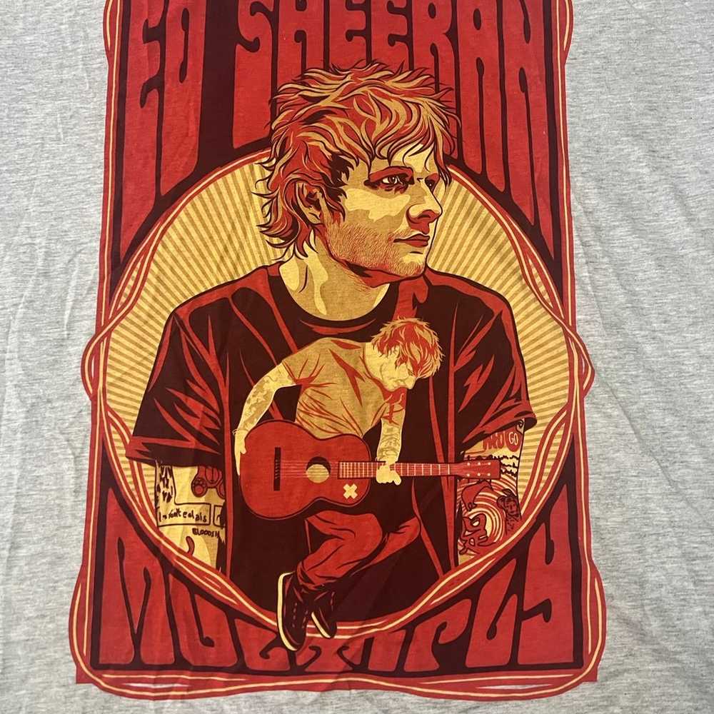 Ed Sheeran X Tour World Tour 2015 Shirt Concert M… - image 2
