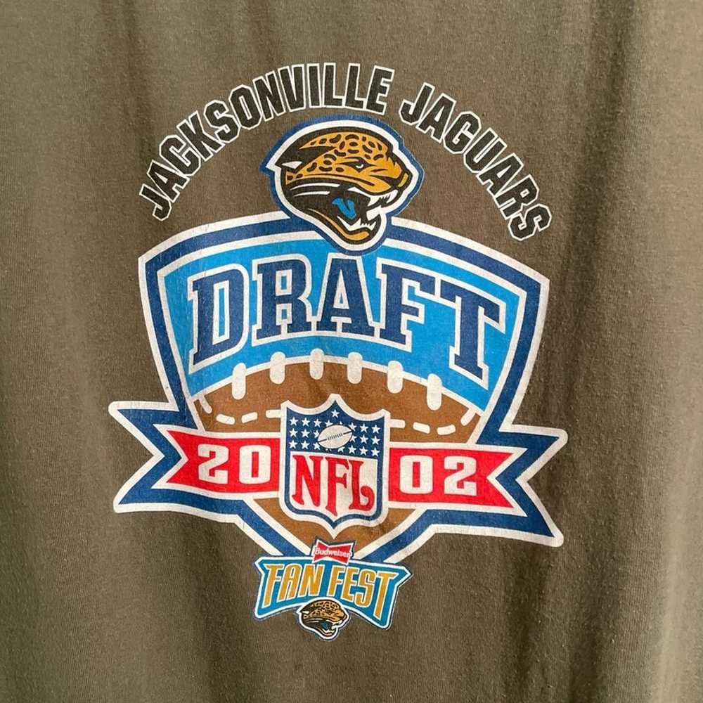 Vintage Y2K Jacksonville Jaguars NFL Draft Budwei… - image 3