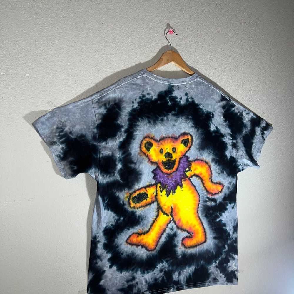 Handmade Tie Dye Dancing Bear Shirt - image 5
