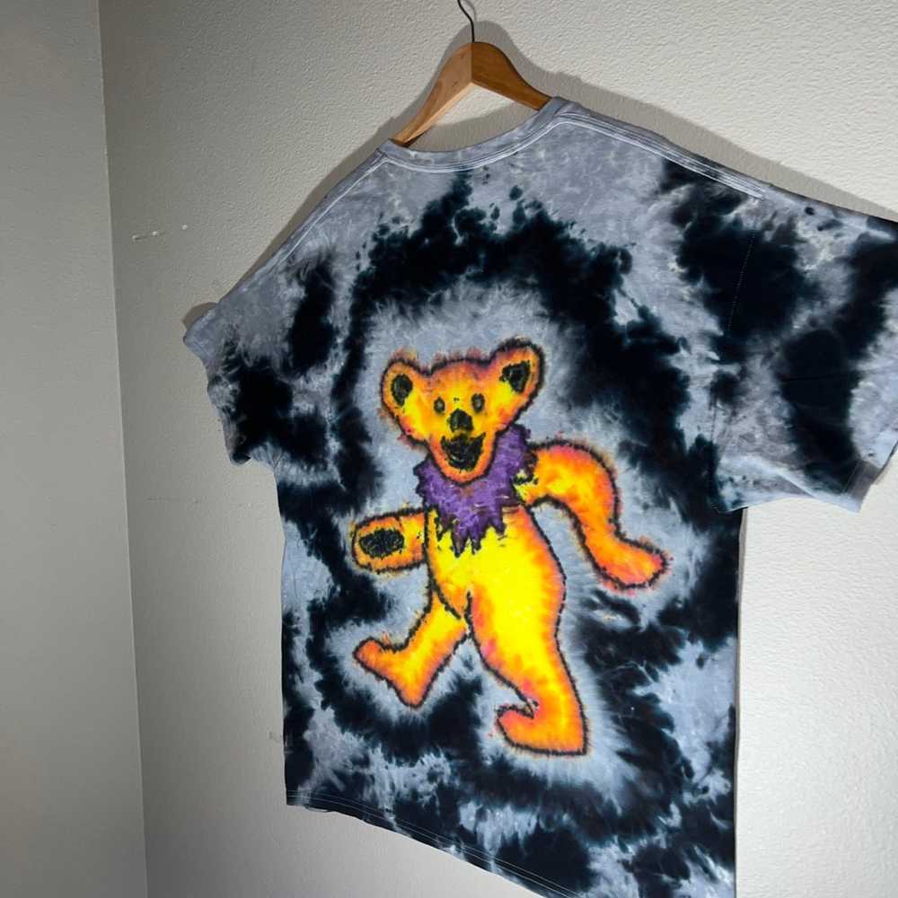 Handmade Tie Dye Dancing Bear Shirt - image 6