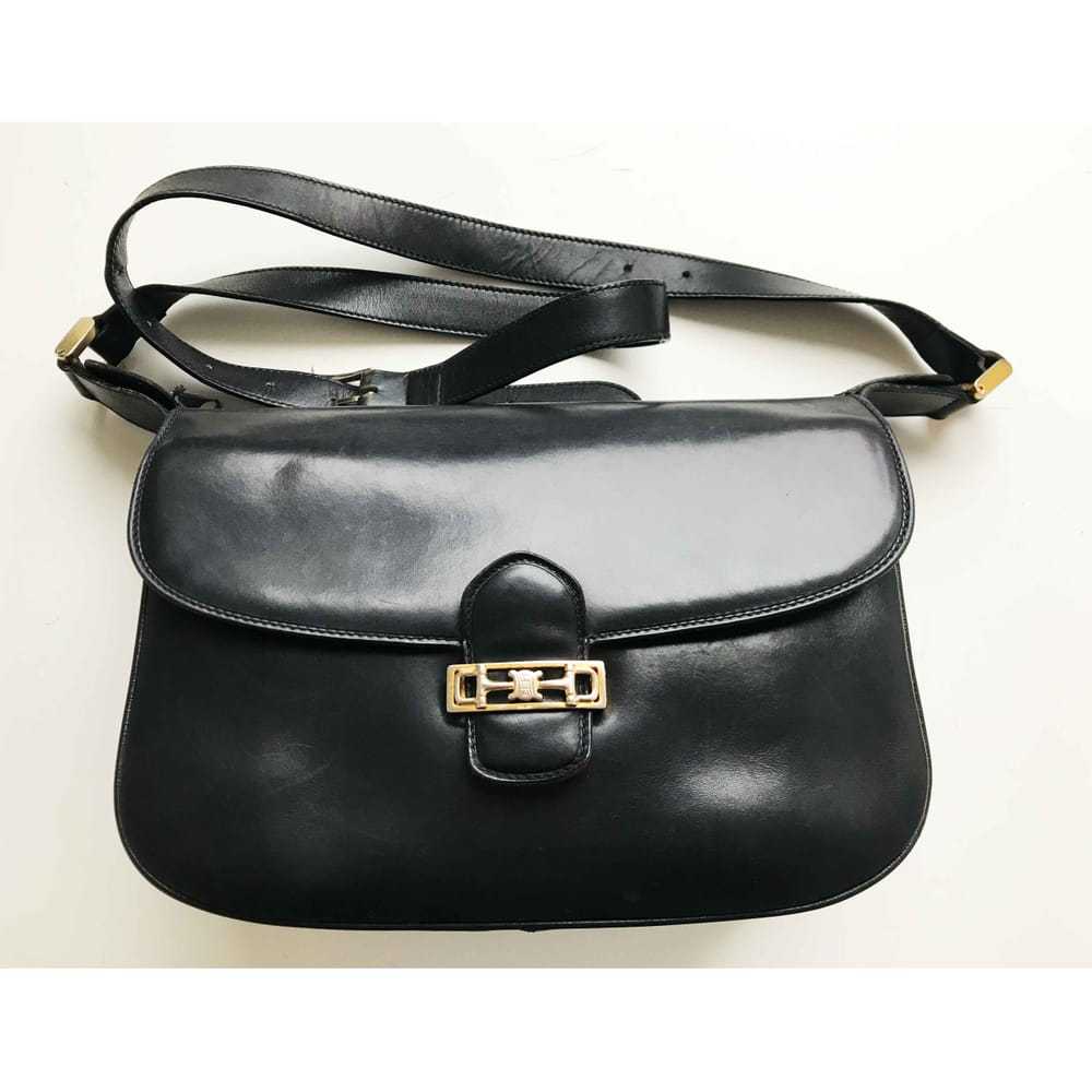 Celine Triomphe patent leather handbag - image 4