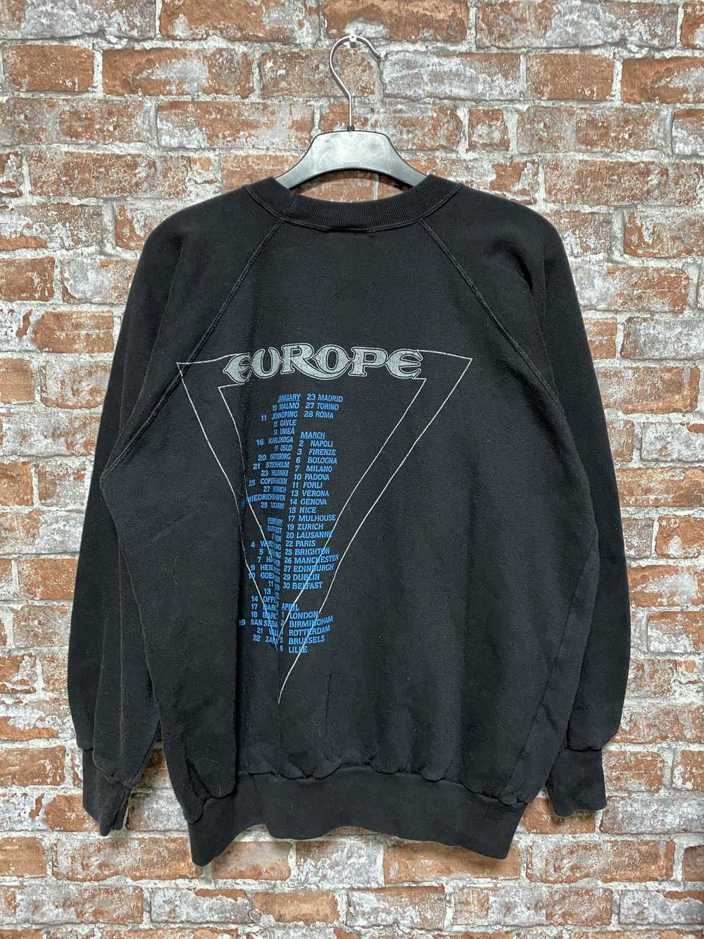 Band Tees × Rock T Shirt × Vintage Rare Europe ba… - image 2