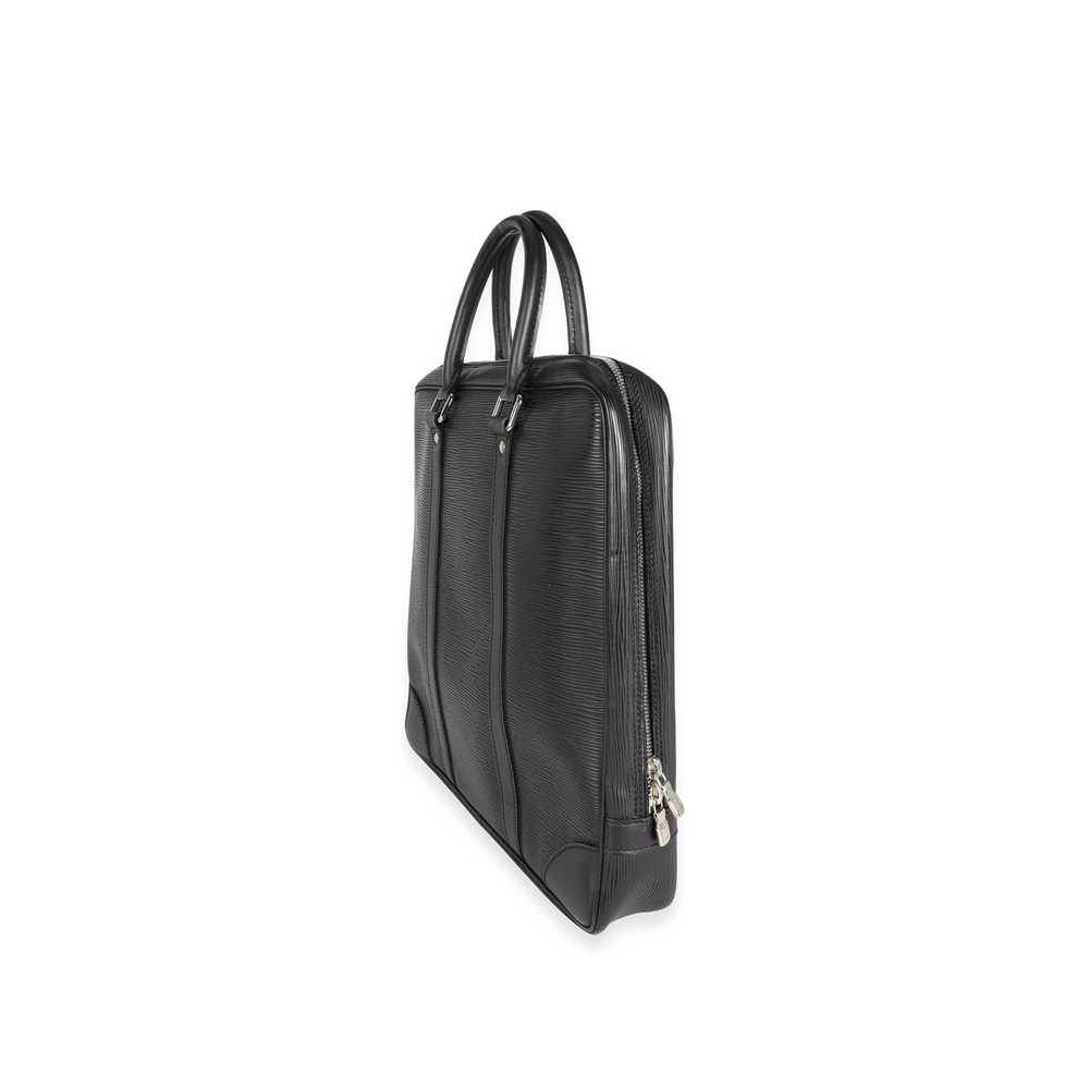 Louis Vuitton Louis Vuitton Black Epi Leather Viv… - image 2