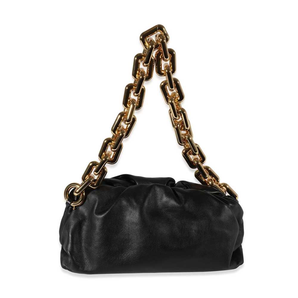 Bottega Veneta Bottega Veneta Black Calfskin Chai… - image 1