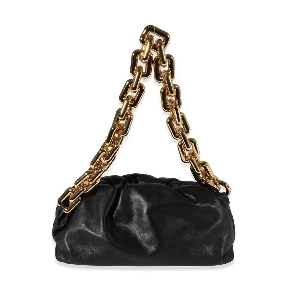 Bottega Veneta Bottega Veneta Black Calfskin Chai… - image 3