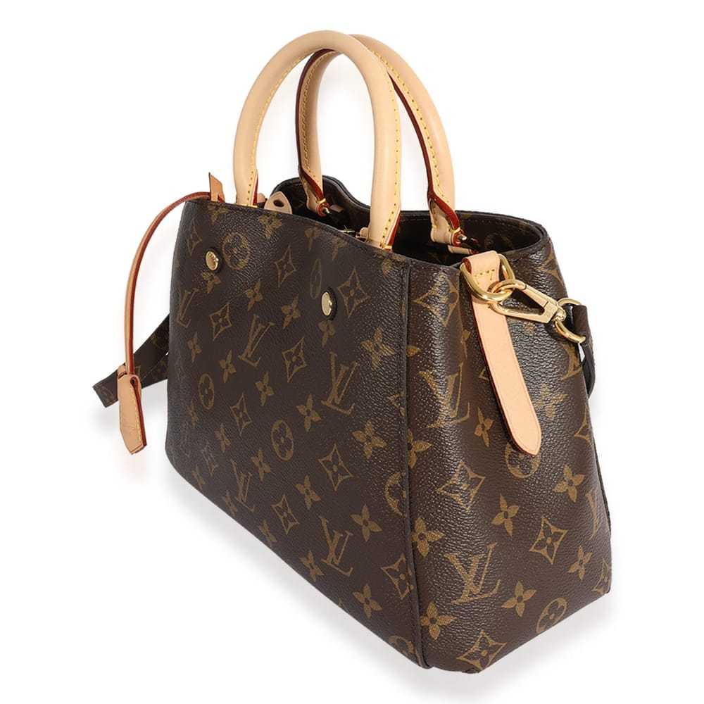 Louis Vuitton Montaigne leather handbag - image 2