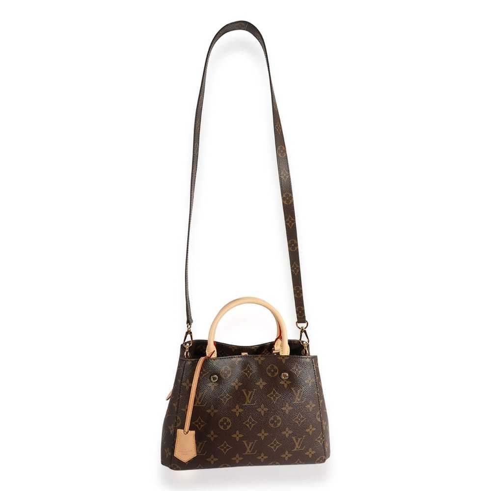 Louis Vuitton Montaigne leather handbag - image 4