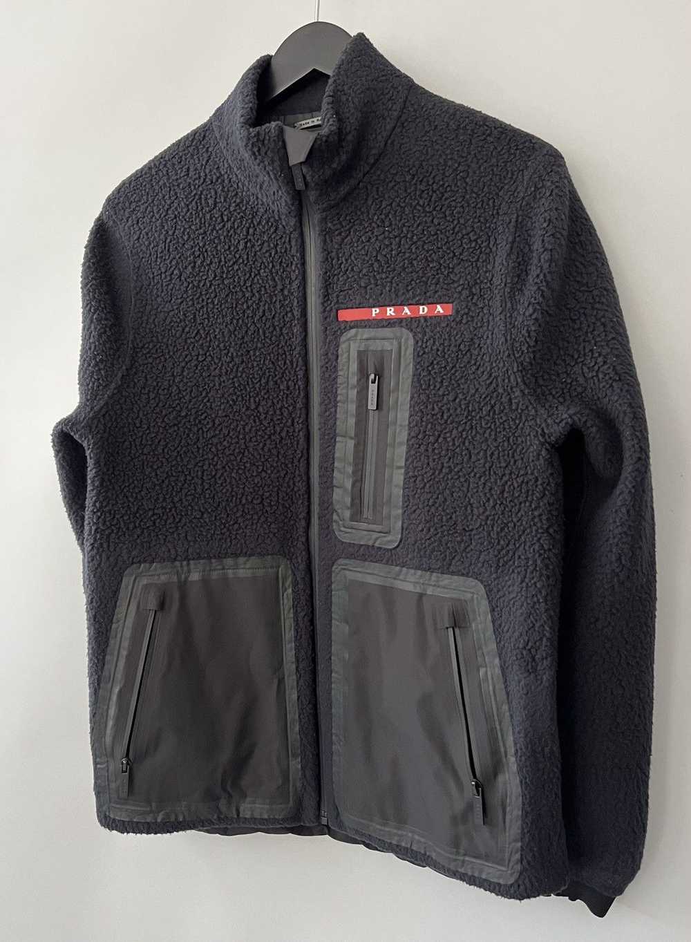 Prada Prada Recycled fleece technical jacket - image 3