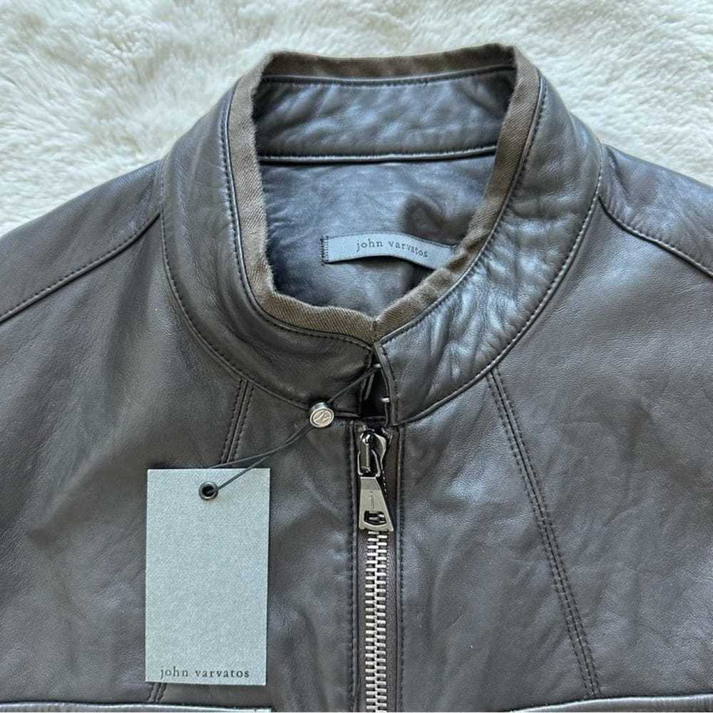 John Varvatos Leather jacket - image 2