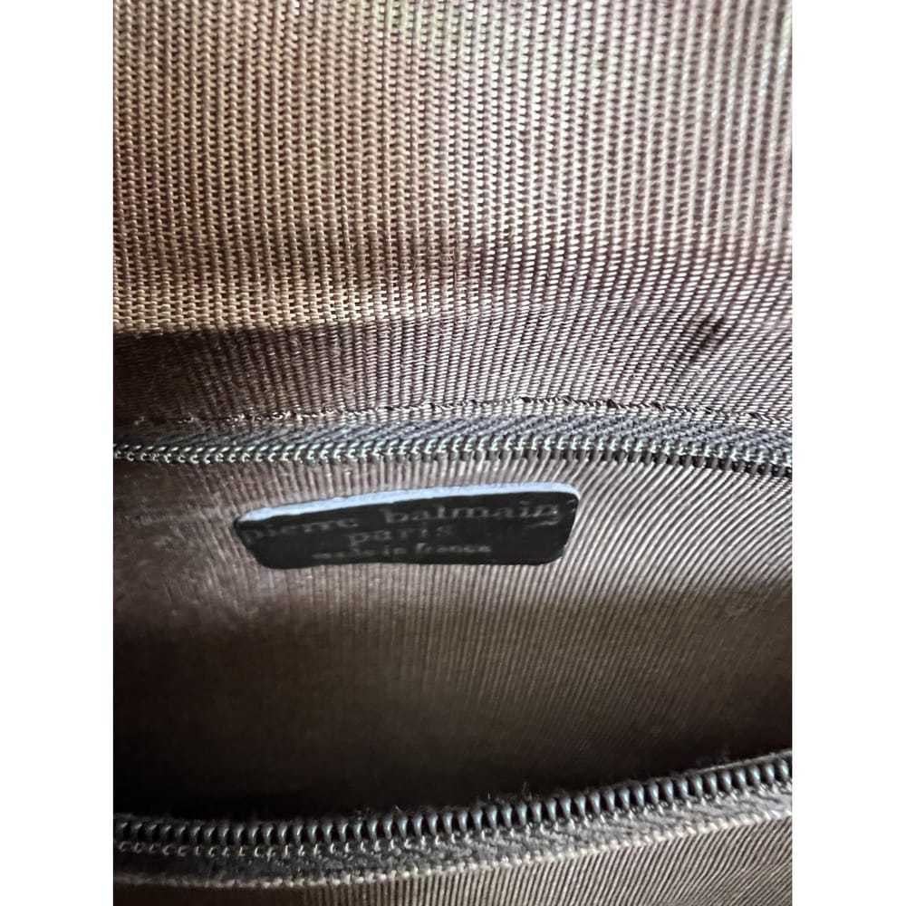 Balmain Leather travel bag - image 3