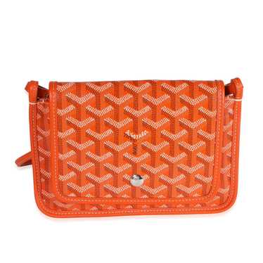 Goyard Goyard Orange Goyardine Canvas Plumet Cros… - image 1