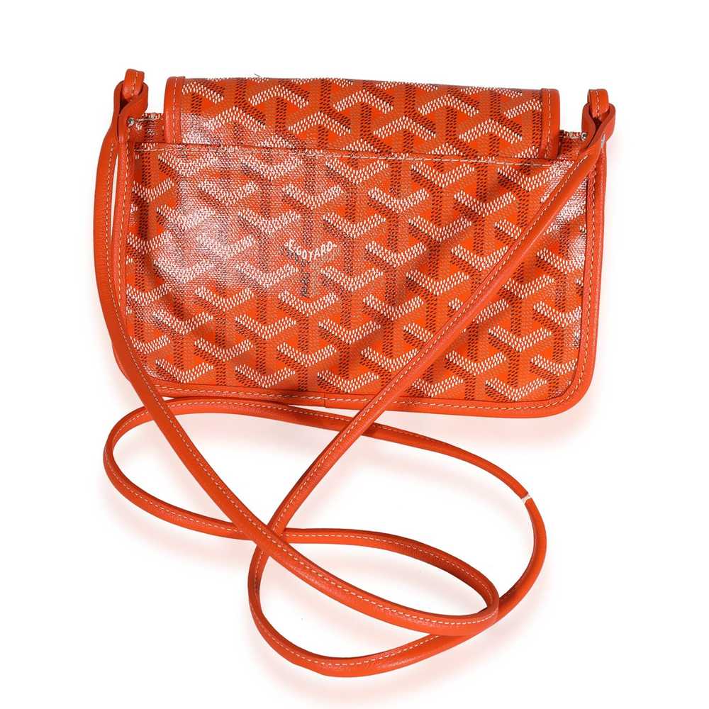 Goyard Goyard Orange Goyardine Canvas Plumet Cros… - image 3