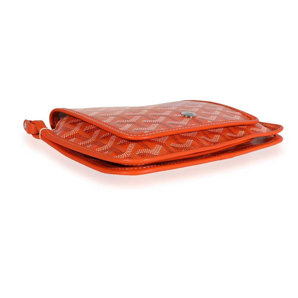 Goyard Goyard Orange Goyardine Canvas Plumet Cros… - image 6