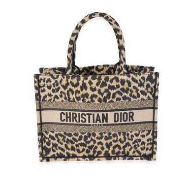 Dior Dior Black & Beige Leopard Mizza Embroidery … - image 1