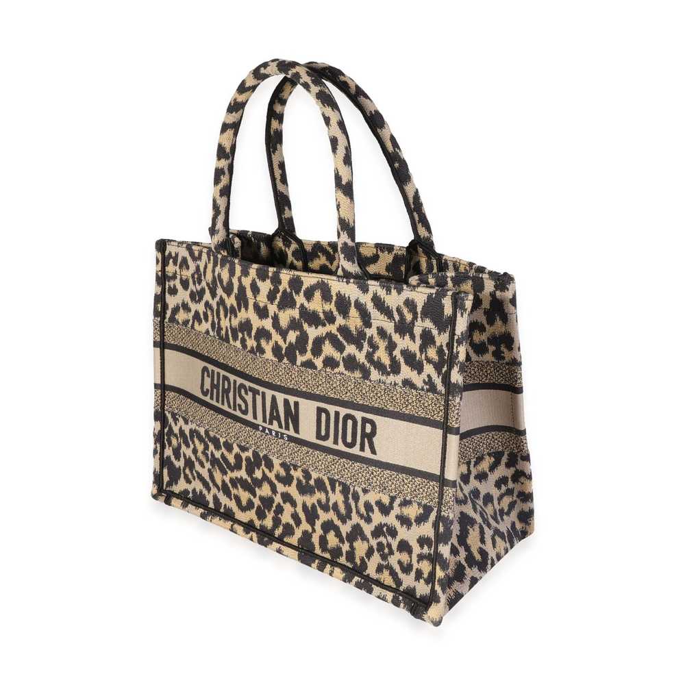 Dior Dior Black & Beige Leopard Mizza Embroidery … - image 2