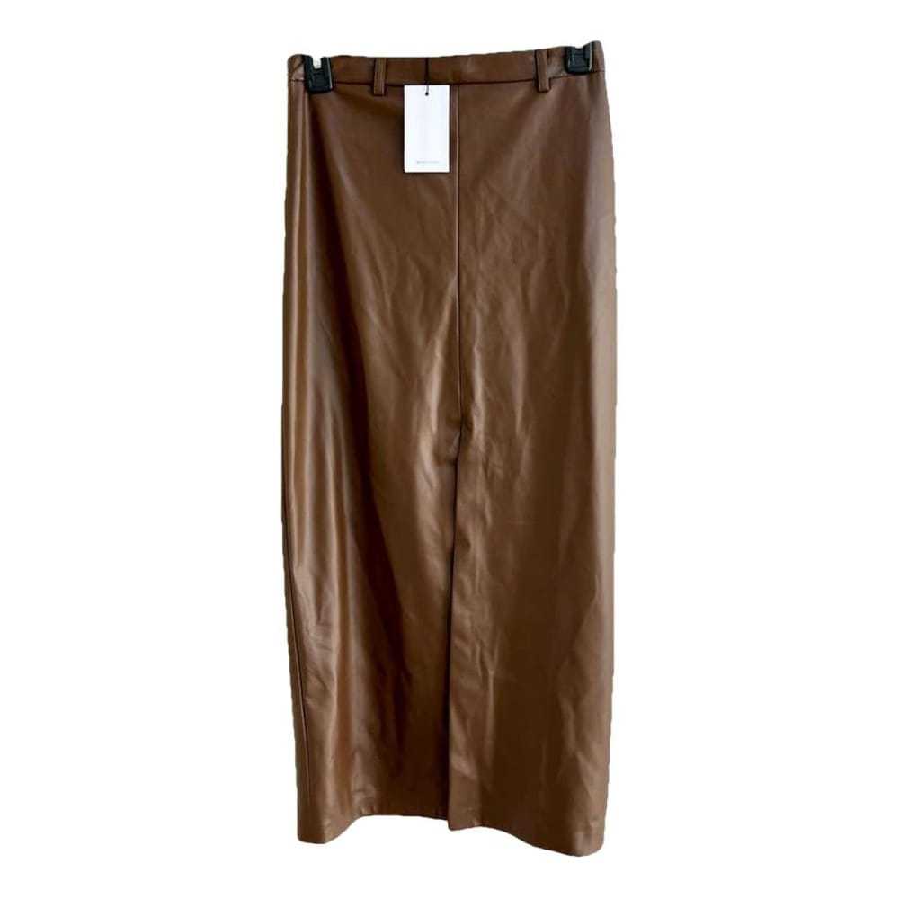 Lovers + Friends Leather maxi skirt - image 1