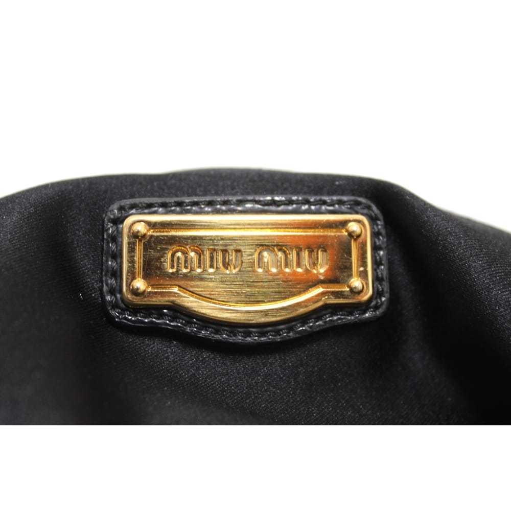 Miu Miu Matelassé patent leather handbag - image 3