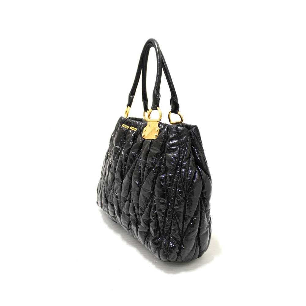 Miu Miu Matelassé patent leather handbag - image 6
