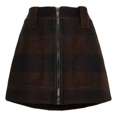 Ganni Wool mini skirt - image 1