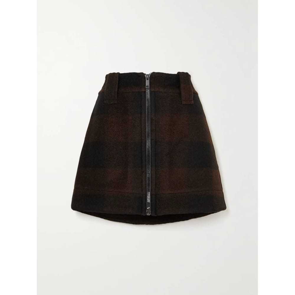 Ganni Wool mini skirt - image 2