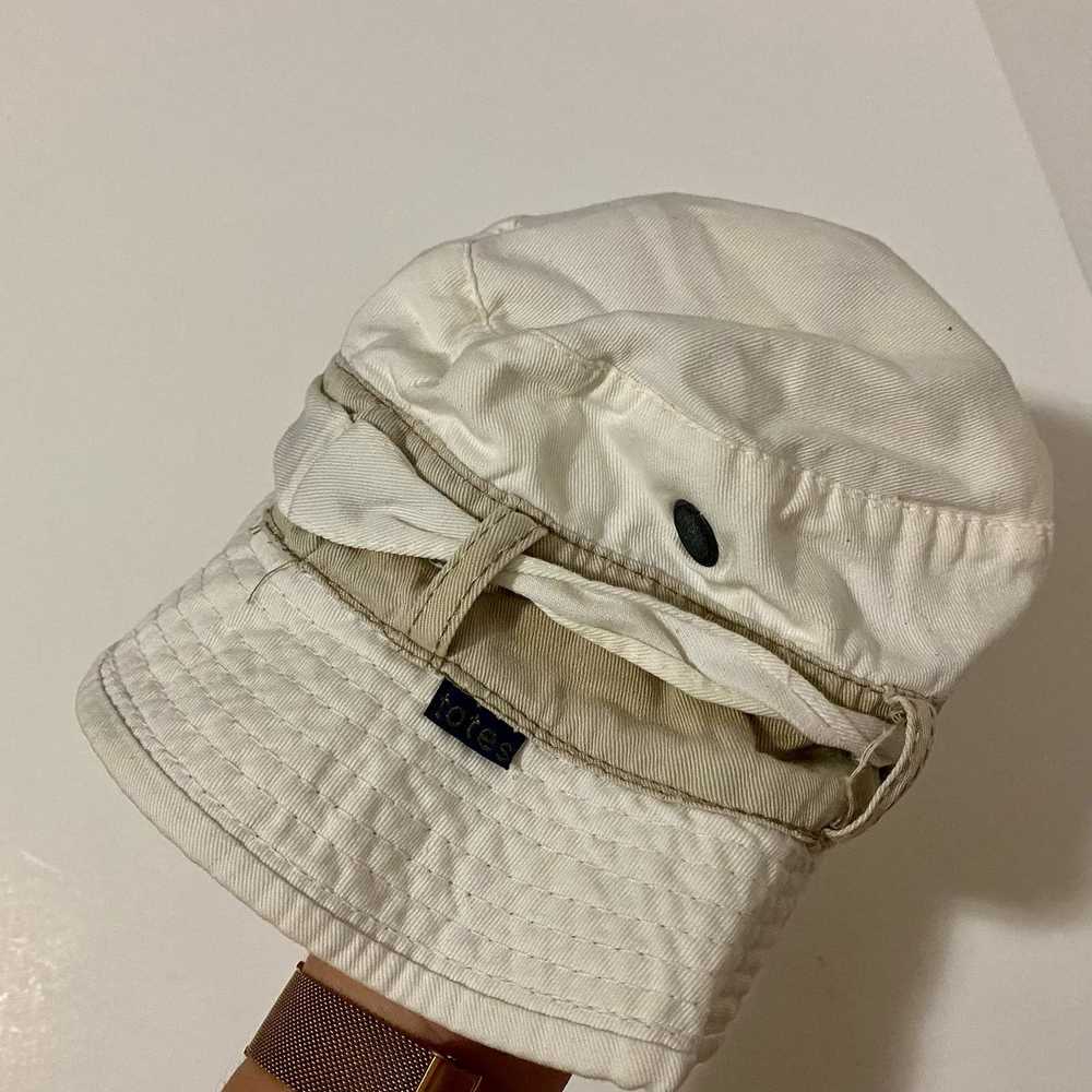 Vintage Totes Y2k White Bucket Hat Water Sport Ha… - image 2