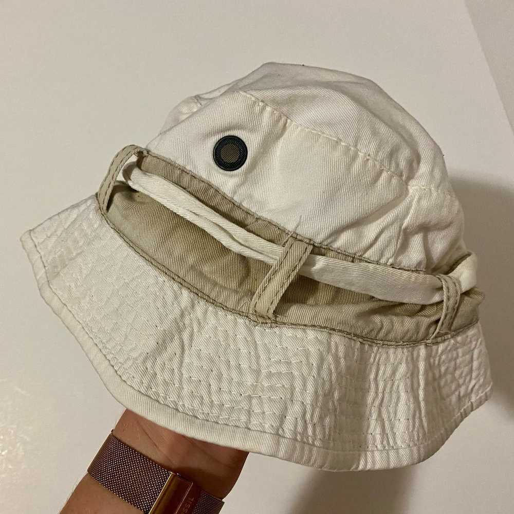 Vintage Totes Y2k White Bucket Hat Water Sport Ha… - image 4