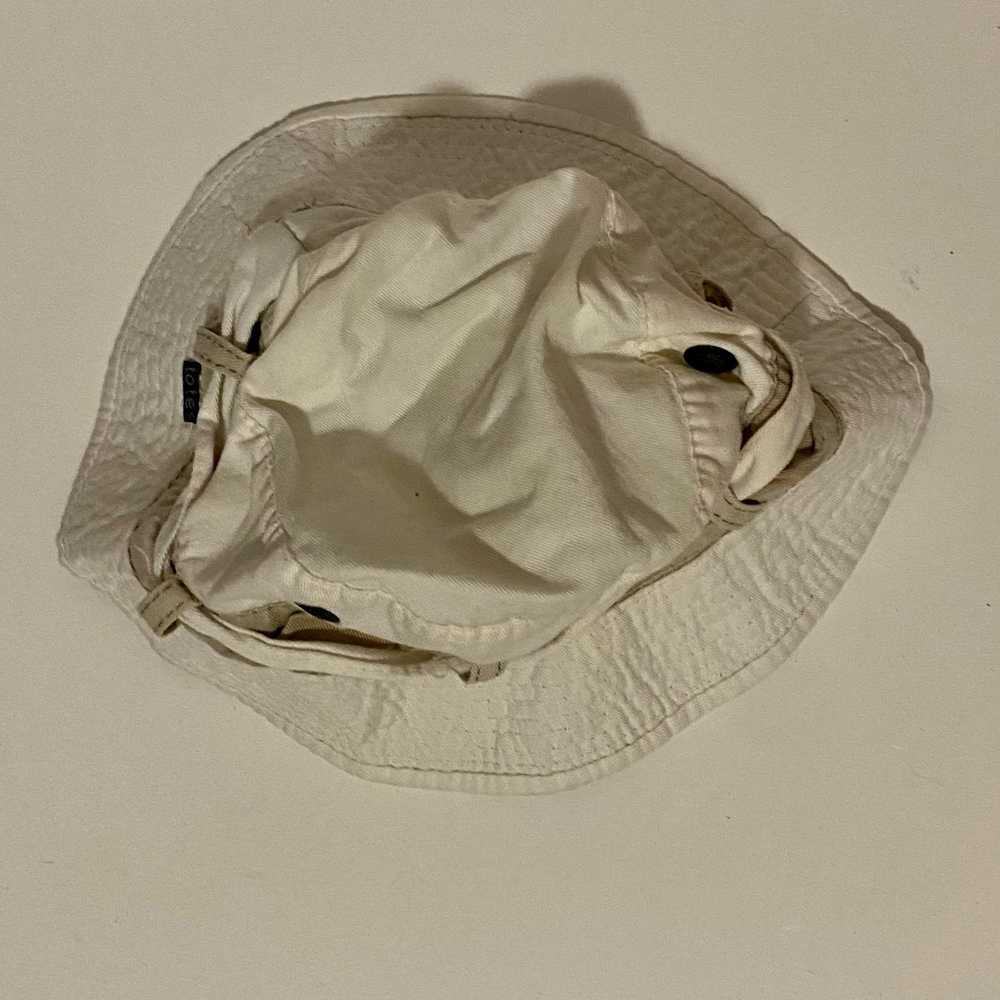 Vintage Totes Y2k White Bucket Hat Water Sport Ha… - image 8