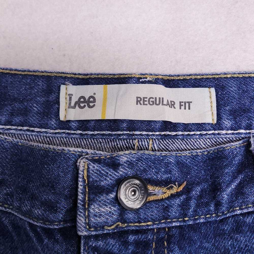 Lee Lee Casual Button Denim Medium Wash Jeans Men… - image 3