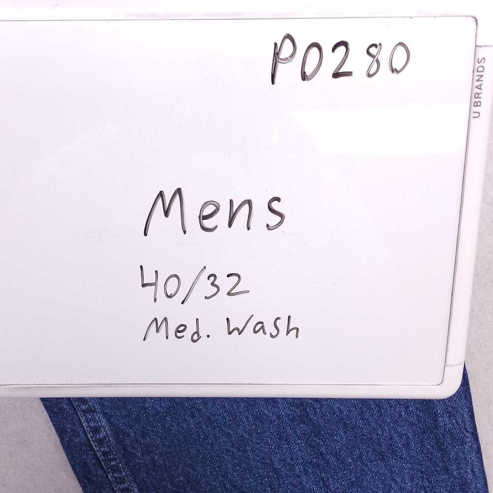 Lee Lee Casual Button Denim Medium Wash Jeans Men… - image 8
