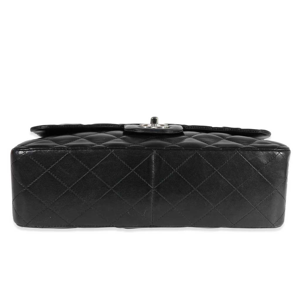 Chanel Chanel Black Quilted Lambskin Jumbo Classi… - image 4