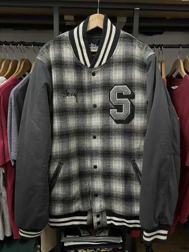 Streetwear × Stussy × Vintage 2013 Plaid Letterman