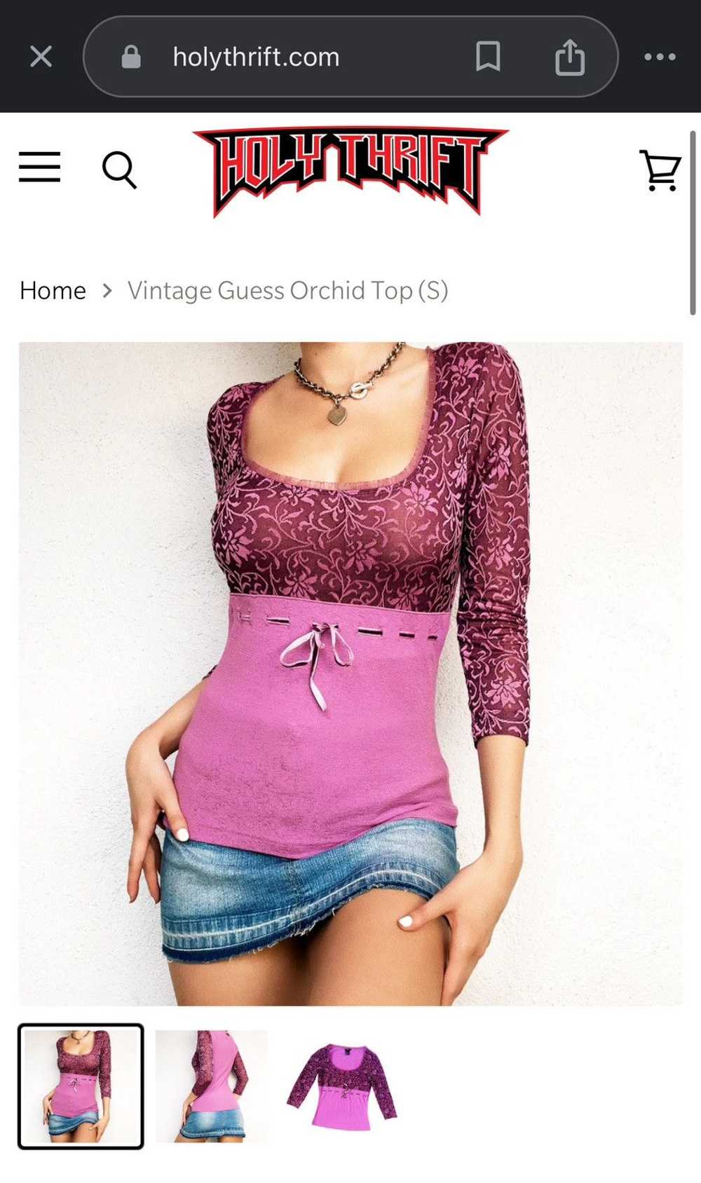Guess × Streetwear × Vintage vintage pink GUESS t… - image 2