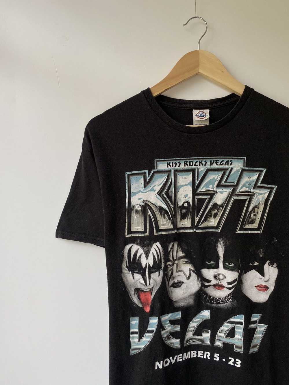Band Tees × Kiss × Rock Tees Vintage 90s Kiss Roc… - image 2