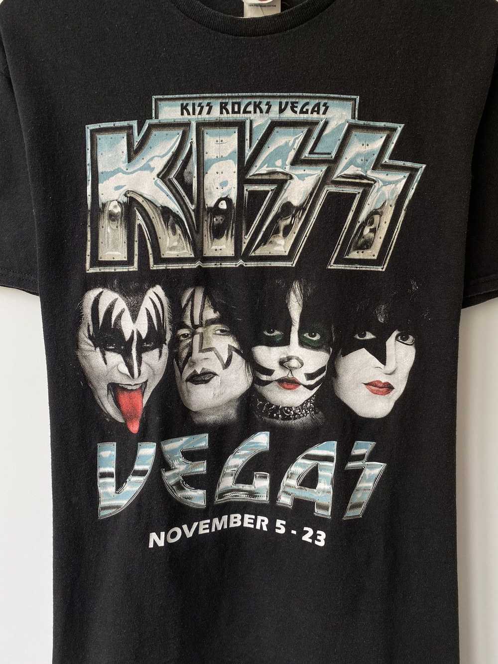 Band Tees × Kiss × Rock Tees Vintage 90s Kiss Roc… - image 3